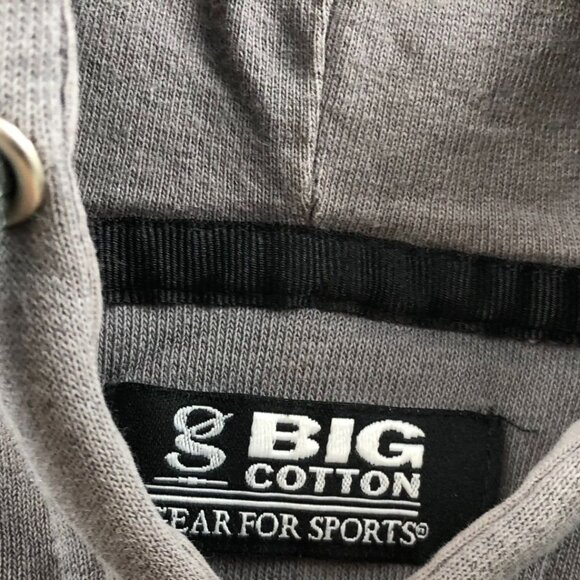 Harvard University Mens Hoodie Sweatshirt Large Gray Pullover Big Cotton Casual - Picture 3 of 13